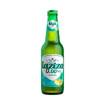 Cerveza Laziza 0.0% Alcohol Sabor Piña – 330ML