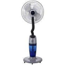 Ventilador e Umidificador Quanta QTVH240 20" 4 Pás 240 Watts 220 - 240V ~ 50HZ - Cinza/Azul