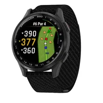Smartwatch Garmin Approach S50 010-03010-00 com Tela Amoled / 5 Atm / 43MM / Wi-Fi - Black