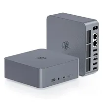 Mini PC Beelink EQR5 AMD Ryzen 5-5500U 480GB SSD 16GB Ram - Cinza