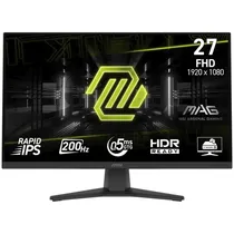 Monitor Gamer 27" MSI Mag 272F Rapid Ips/FHD/200HZ 0.5MS