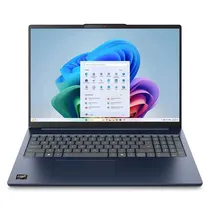 Notebook Lenovo Lenovo Ideapad Slim 5 AMD Ryzen Ai 7-350 16GB Ram 1TB SSD Tela 16" Wuxga Touch Windows 11 Inglês Azul - 83HY001KUS