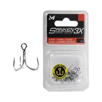 Anzuelo Marine Sanken Short Shank 3X Nº1 8 Piezas