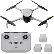 Drone Dji Lito X1 FLY More Combo (Dji RC-N3) Anatel 4K com GPS - Cinza Claro