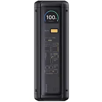 Carregador Portátil Xiaomi 212W Hypercharge Power Bank P03MI 25.000 Mah 2 Saídas USB-C e USB - Preto