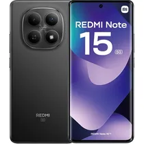 Smartphone Xiaomi Redmi Note 15 5G DS 8/256GB 6.77" 180/20MP 45W - Black (US)