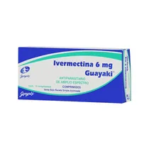 Comprimidos Ivermectina 6MG 10 Comprimidos
