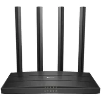 Roteador Wi-Fi TP-Link Archer C6 AC1300 Full Gigabit Mu-Mimo 5GHZ 867MBPS - Black