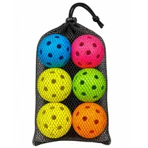 Kit 6 Bolas de Pickleball Iveinixun PK-061 Outdoor 6 Cores