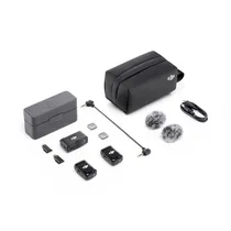Microfone Wireless Dji Mic 2 (2 TX + 1 RX + Charging Case) Caixa Feia