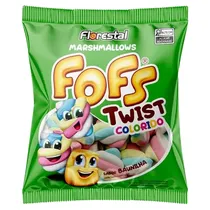 Dulce Marshmallows Florestal Fofs Twist Vainilla 220G 021892*
