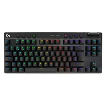 Teclado Gamer Logitech G Pro X 920-012127 RGB Sem Fio Inglês - Preto