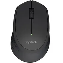 Mouse Sem Fio Logitech M280 910-004284 1000DPI/3 Botões - Black