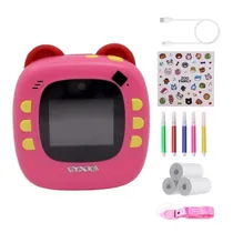 Camera Infantil com Impressora Sate A-DV946 Rosa