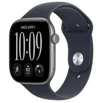 Apple Watch Serie 12 GPS + Cell 46MM MJG74LS/A Space Gray/Navy Blue Sport Band