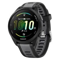 Smartwatch Garmin Forerunner 165 010-02863-Ao - Preto e Cinza