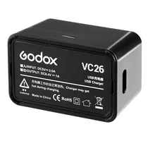 Carregador Godox VC 26 p/V1 , V860III