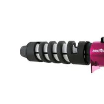 Ondulador Britania Duo Shine Bivolt - Rosa/Negro