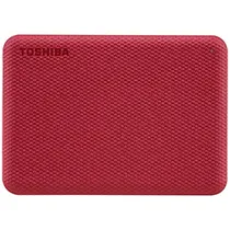 HD Externo Toshiba 2TB Canvio Advance 2.5" HDTCA20XR3AA - Vermelho