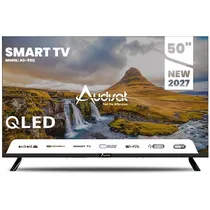 TV  *Audisat 50"AD-50Q Qled Smart Android (2027)(1ANO Gar)4K Ult HD+Co