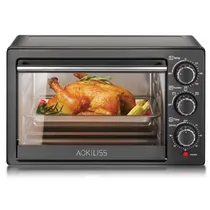 Forno Eletrico Ackiliss ACL-65321 / 14 Litros / 1200W / 230ºC / 220-240V ~ 50/ 60HZ - Preto