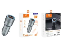 Cargador de Auto Maston Veicular L07 1 USB Type-C 3.1A 38W Gris*