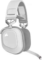 Auricular Corsair HS80 RGB Wireless Premium 50MM White CA-9011236-Na