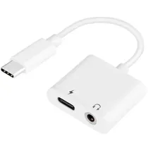 Adaptador USB-C para Áudio 3.5MM e USB-C Satellite AL-09