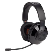 Headset JBL Quantum 350 Wireless Over-Ear Gaming com Microfone – Preto