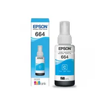 Tinta Epson T664 220 Celeste 70ML Ciano 885301*