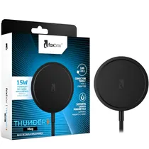 Carregador Wireless Foxbox Thunder Mag 15W FXB-THMGBX-200 - Black