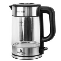 Arra Elétrica Electrobras Glass Filter EBJE-06 - 1.7L - 1500W - 110V - Prata