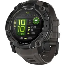Relógio Smartwatch Garmin Instinct 3 Amoled 50 MM - Black/Charcoal (010-03020-00)
