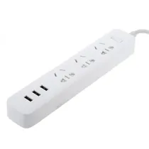 Xiaomi Filtro de Linha com 3 Tomada e 3 Ent.USB