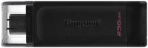 Pendrive Kingston DT70/256GB Datatraveler 70 USB-C 3.2 Preto