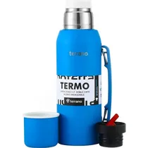 Terrano Termos Y Vasos Premium AC402021014 1LT Azul Electrico