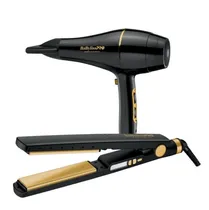 Nano Gold Limited Edition Babyliss Combo Prancha + Secador