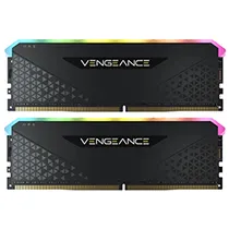 Memória Ram Corsair Vengeance RGB RS DDR4 16GB (2X8GB) 3200MHZ - Preto (CMG16GX4M2E3200C16)