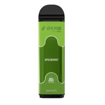 Vaper Desechable Life Pod Eco Pro Cartridge 8000K Puffs - Spearmint