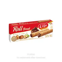 Chocolate Costa Rolls Break Lago Nocciala 80G 005267*