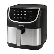 Fritadeira Elétrica Air Fryer Smartfy AF05B - 1800W - 8L - 220V 50/60HZ - Preto