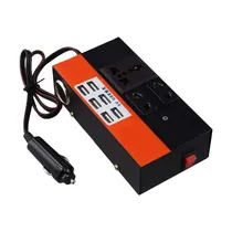 Inversor de Voltagem YQ Vehicle Charging Inverter - para Carro - 1500W - 220V - Preto