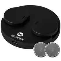 Carregador de Bateria Mox MO-CB798 + 2 Baterias 2032