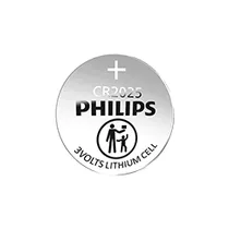 Bateria Philips CR2025P5B/97 - 5 Peças