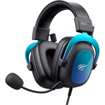 Fone USB Havit c/Mic. HVGMH-H2002U Pro-GD USB 7.1 Black/Blue