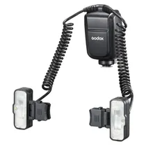 Flash Macro Twin Godox MF-T76 N TTL HSS para Nikon - Preto