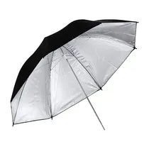 Sombrinha e-Reise YR58 Preto/Prata (100CM)