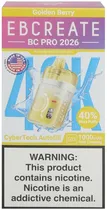 Vape Descartável Elf Bar Eb Create BC Pro 2026 Golden Berry 40000 Puffs