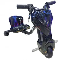 Triciclo Electrico HYE-TR01 6.5" - Black Red Lightning