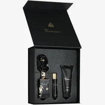 Perfume Lattafa Kit His Confession 100ML + 12ML + Shower Gel 100ML